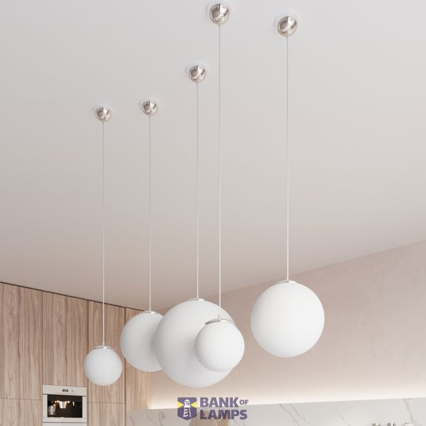 HANGING LAMP UGO 20 CHROME E27 1X60W IP20 image 4