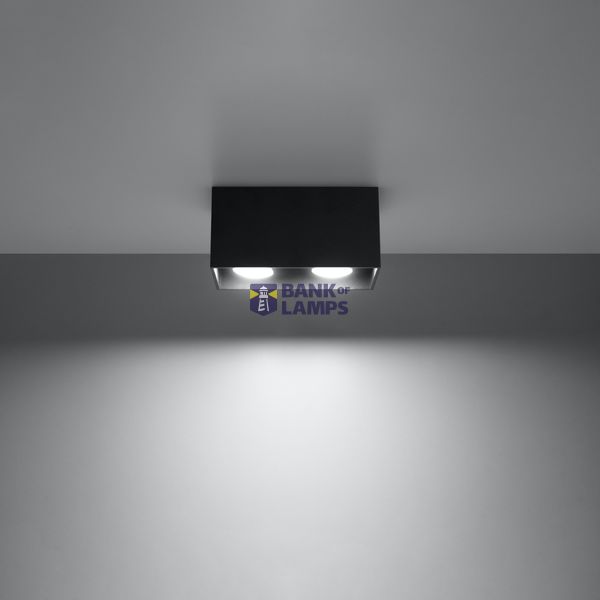 SPOT QUAD MAXI BLACK GU10 2X40W IP20 image 4