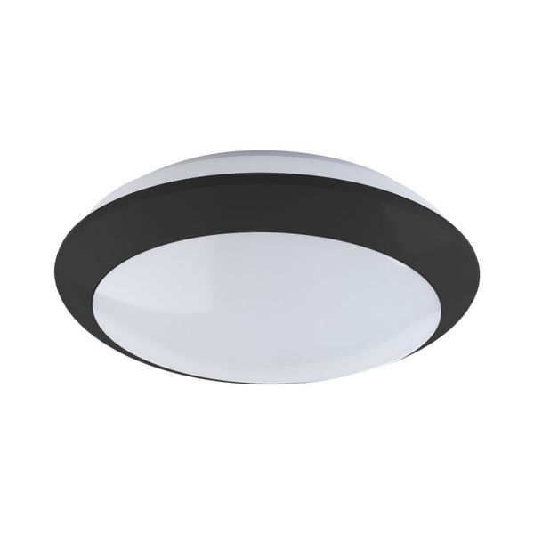 LED ZEUS 16W circle black image 1