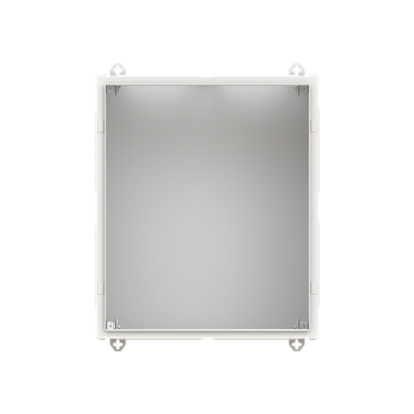 TW204GB Wall-mounting cabinet, Field width: 2, Rows: 4, 650 mm x 550 mm x 350 mm, Grounded (Class I), IP30 image 3