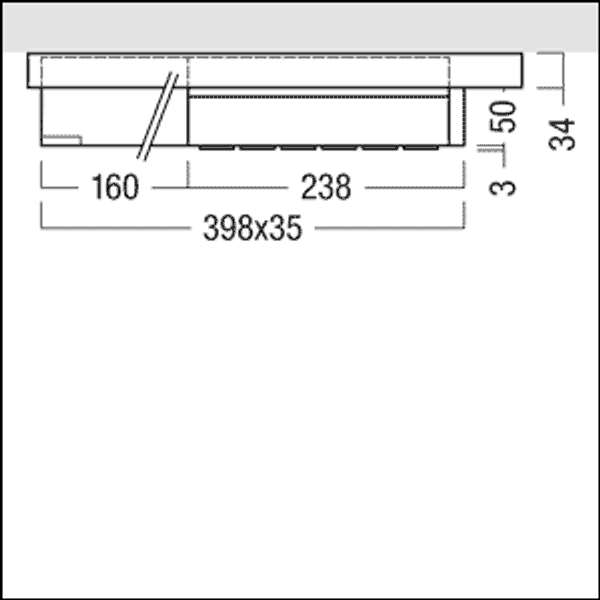 SUI TG6 2000-930 LDO 3CY FL BK WH - LED spotlight image 2