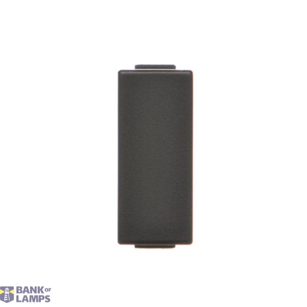 Blind for loudspeaker sockets DGL3.01/.., black matt image 1