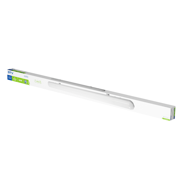 Hermetic LED luminaire XARO, 36 W, 4400 lm, 4000K, AC220-240V, PF>0.9, RA>80, IP65, 120 cm image 2