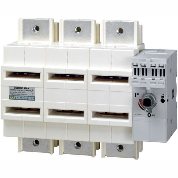 Load break switch with visible contacts  SIDER 3P 500A right side oper image 1
