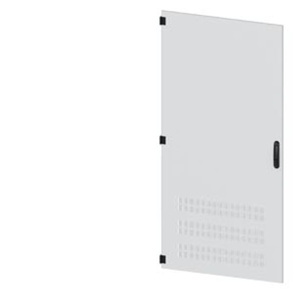SIVACON, door, left, ventilated, IP40, H: 1800 mm, W: 800 mm, RAL 7035 image 1