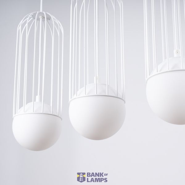 Pendant lamp BRINA 3L  white image 8