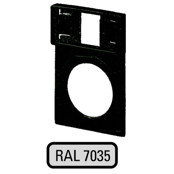 Q25TGR-X Label mount, light Gray image 1