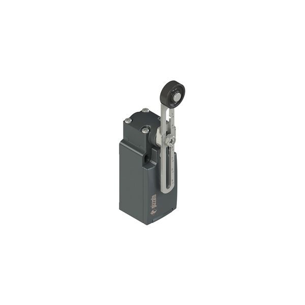 Position switch with adjustable lever and roller image 1