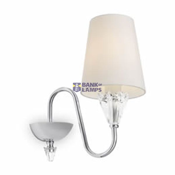 Modern Florero Wall Lamp Chrome image 4