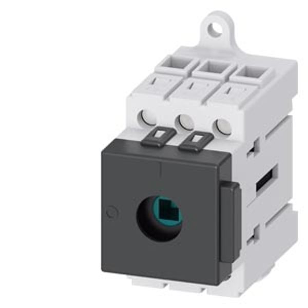 Switch disconnector 3LD3, Iu 25 A main control switch 3-pole + N image 2