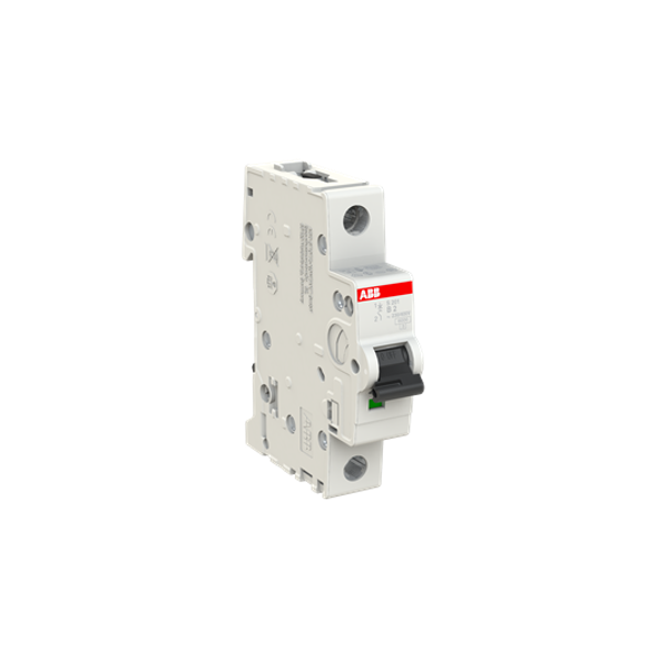 S201-B2 Miniature Circuit Breaker - 1P - B - 2 A image 2
