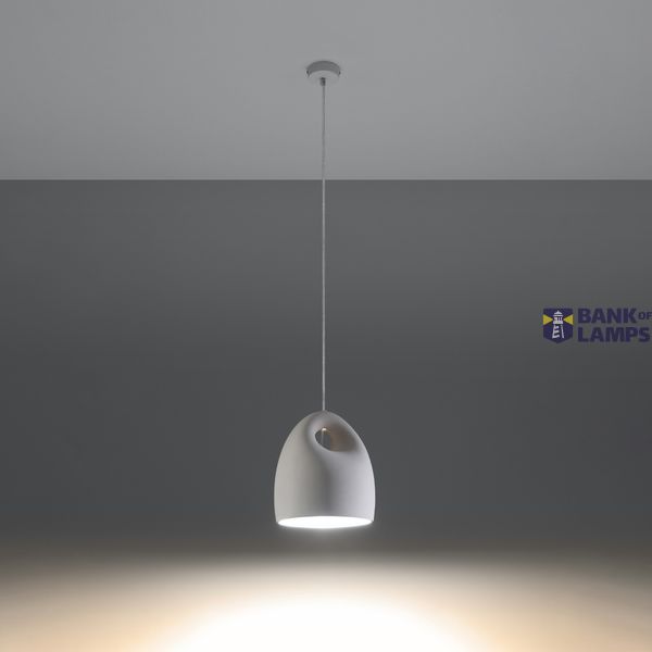 CERAMIC HANGING LAMP BUKANO E27 1X60W IP20 image 6