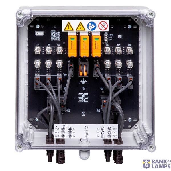 Combiner Box (Photovoltaik), PV Next, 1100 V, 1 MPP, 3 Inputs / 3 Outp image 1