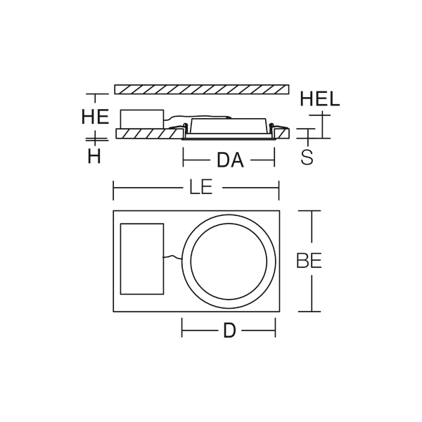 TOLEDO FLAT+ round, 15...25 W, 1500...2550 lm, 830, 840, white, on/off image 4