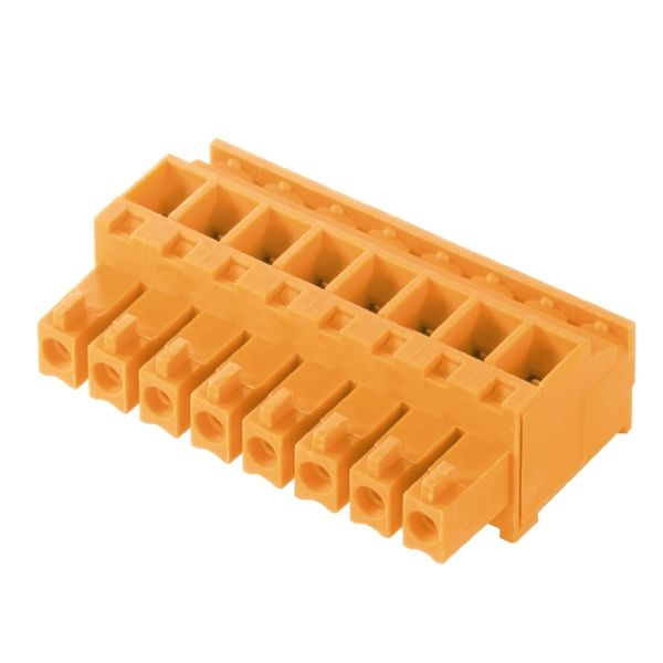 PCB plug-in connector, female plug, 3.81 mm, Number of poles: 7, 90°, Clamping yoke connection, Clamping range, max. : 1.5 mm², Box image 4