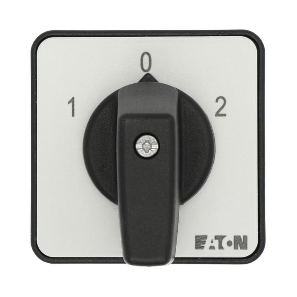 T0-3-8212/E Changeoverswitches, T0, 20 A, flush mounting, 3 contact unit(s), Contacts: 6, 60 °, maintained, With 0 (Off) position, 1-0-2, Design number 8212 image 16
