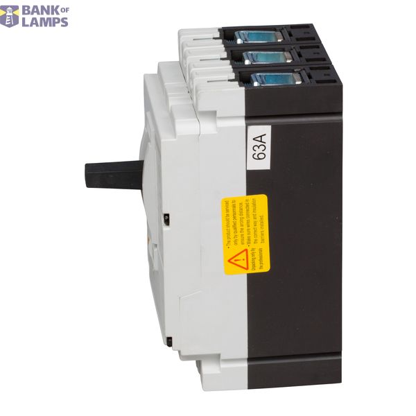 Moulded Case Circuit Breaker Type A, 3-pole, 36kA, 63A BT image 3