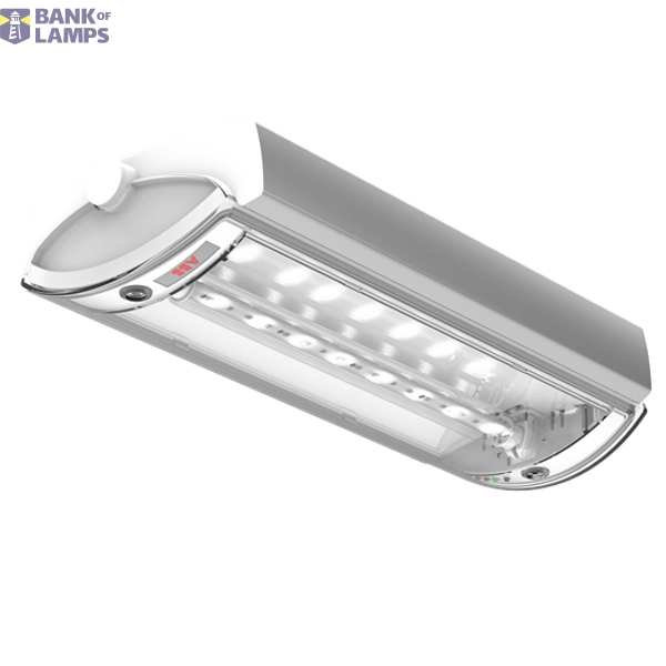 Self-contained 4 watt, surface mount led luminaire, 3 hours, including control module CIS for NaveoPro, series Aqualux image 11