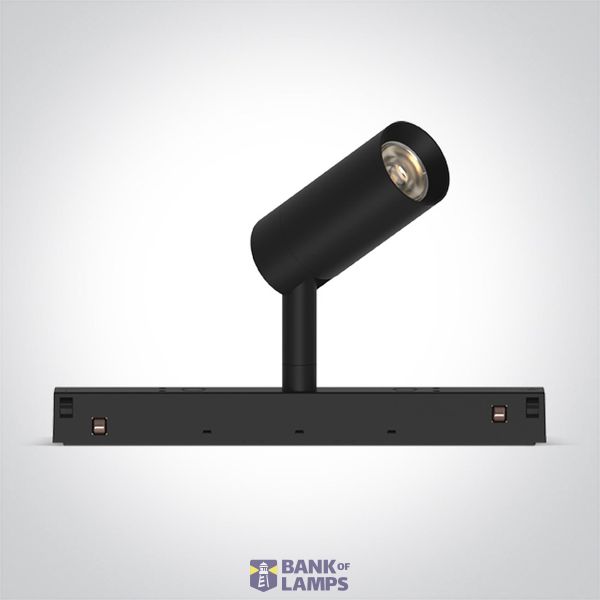 42108L/B/V BLACK 6W CCTV 48V IP20 ADJUSTABLE DALI image 1