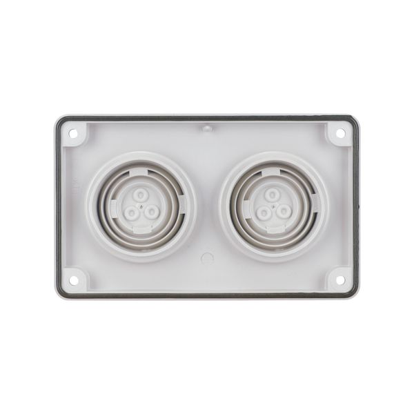 Flange plate, IP66, insulating material, 2xD=7-70mm image 6