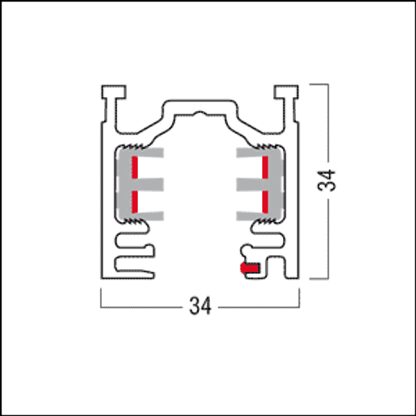 3PH/L3+DALI TRACK 4000 BK - track image 3
