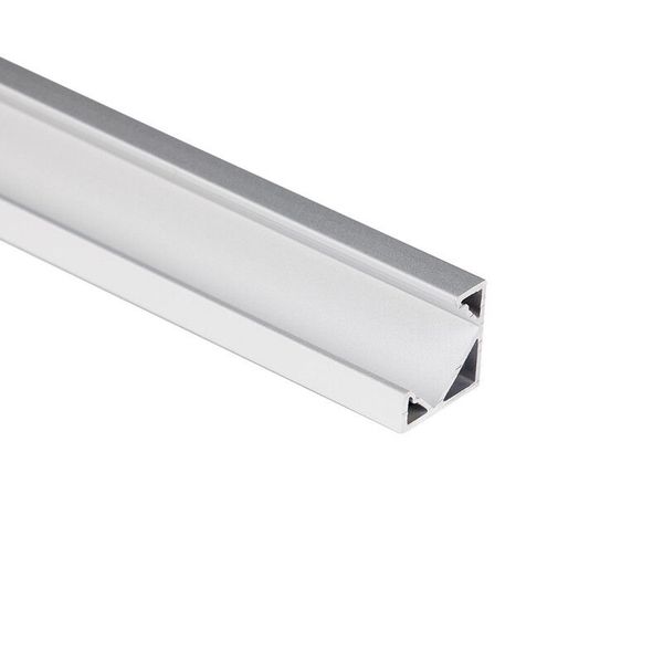 Corner aluminum profile RJ 19x19mm without diffuser 2m image 1