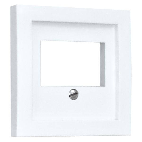 TAE/TDO COVER FOR 1 TO 3 OUTPUTS WHITE image 2
