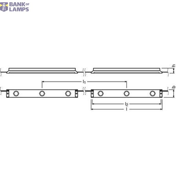 BX-L-PL 830 G15 60W 12V 5X1        OSRAM image 2