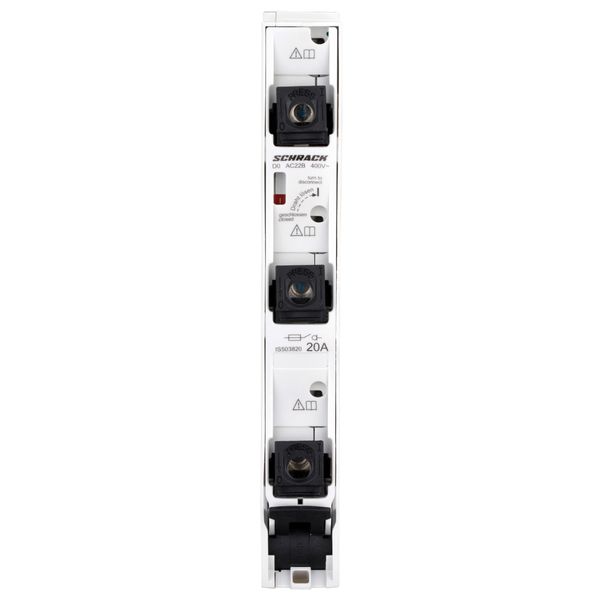 ARROW R, D02, 3-pole for 60mm busbar-system, 20A complete (The price is shown without markup on metals. Request a quote for accurate information) image 1