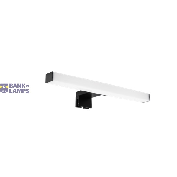 APPARECCHIO LED DIVA NERO 300 MM SQUARE image 1