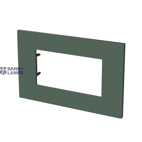 Frame - 1-gang / 4-modules - Niessen logo - Noble - Commodore image 2