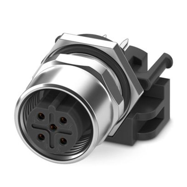 SACC-DSIV-M12FSB-5CON-L180 ST X - Device connector, rear mounting image 1
