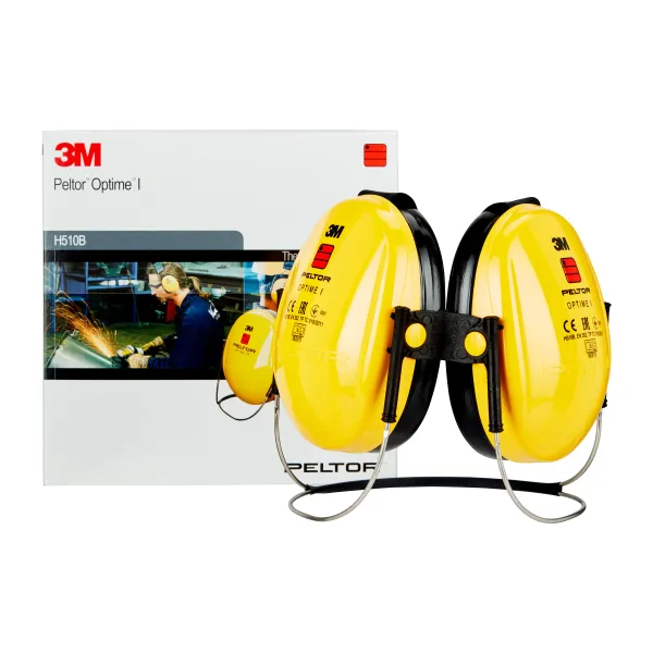 3M™ PELTOR™ Optime™ I Earmuffs, Yellow, Neckband, H510B-403-GU image 9