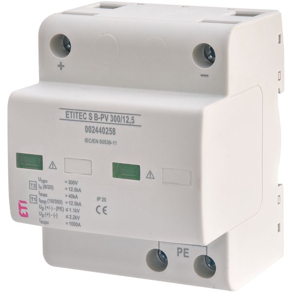 Surge arrester, ETITEC S B-PV 300/12,5 image 1