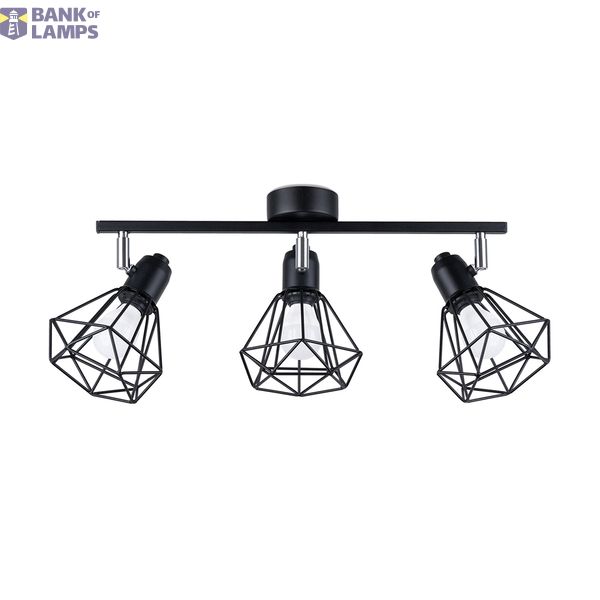 CEILING LAMP ARTEMIS 3 BLACK E14 3X40 IP20 image 6