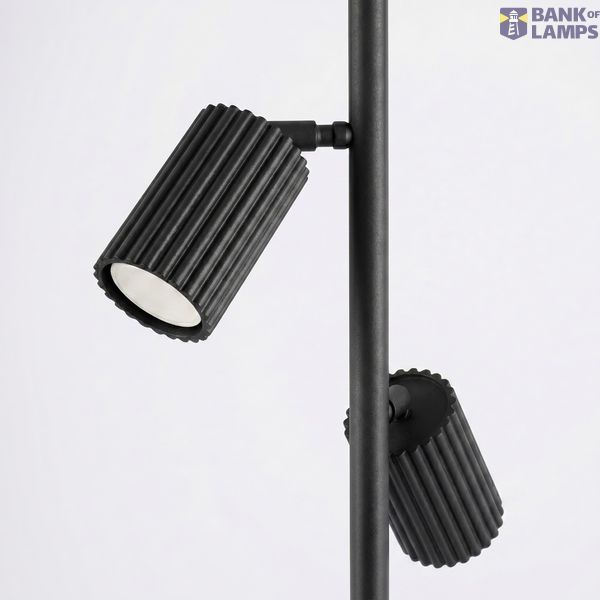 Floor lamp KARBON 3 black image 8