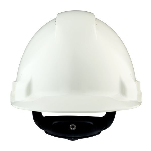 3M™ Hard Hat, Uvicator, Ratchet, Ventilated, Plastic Sweatband, White, image 8