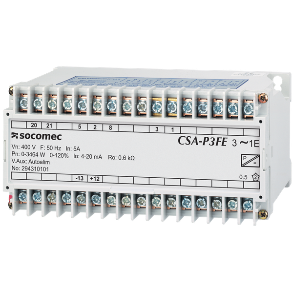 CSA-P3FNE 5A/400V/4-20MA/230VAC image 1