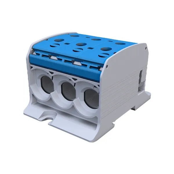 STB 95-3 Rail-mounted terminal block Al/Cu 87560 SIMBLOCK blue image 2