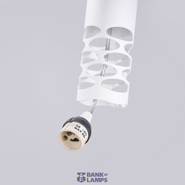 Pendant lamp LIRO 3P white image 6