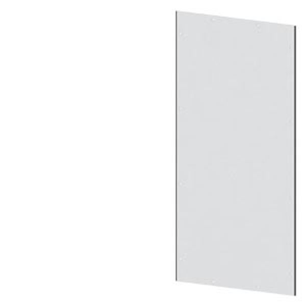 SIVACON side panel/rear panel, closed, EMC, IP40, H: 1800 mm, W: 800 mm image 1