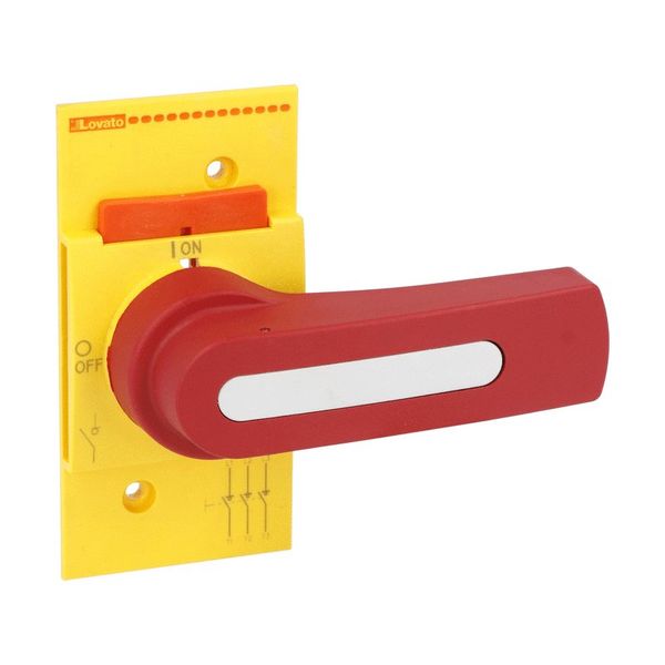 Direct operating handle for GL0160...GL0315. Red/yellow image 1