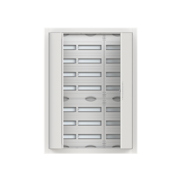 LFJT/A.2.63.1-866 | Cover 2-fold shutter icon | CARAT, AXCENT, FUTURE, PURE |866 STAINLESS STEEL image 1