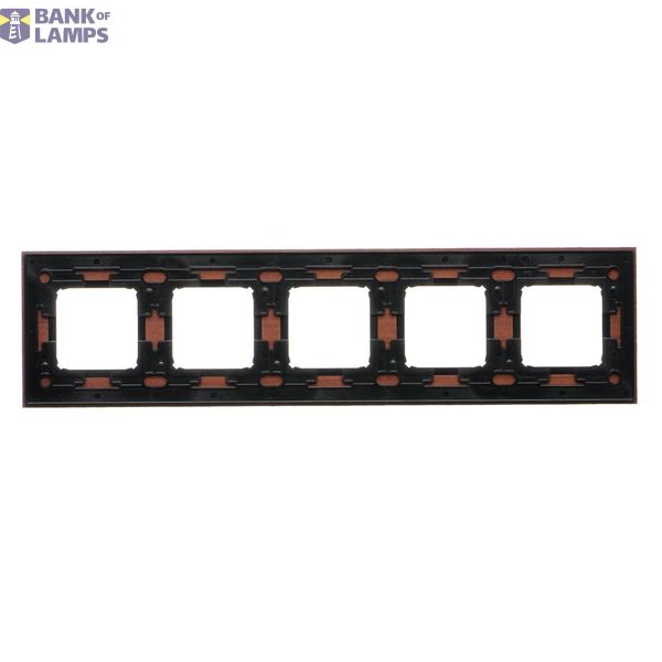 Blind element with metal support, Gold matt, metalic image 1