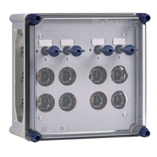 Distr. encl. 4x2 DII with RSD 25 incl. bus bars image 1