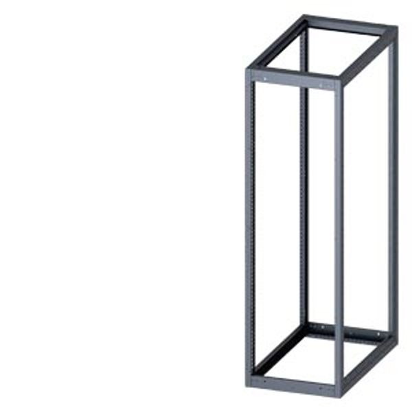 SIVACON frame for standard empty enclosures, H: 2000 mm, W: 600 mm, D: 1000 mm image 1
