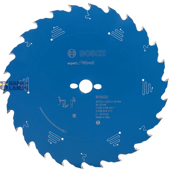 Circular saw blade Expert for Wood 370 x 30 x 4,2 mm, 26 image 1