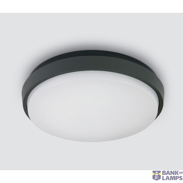 ANTHRACITE PLAFO 30W WW IP54 230V image 1