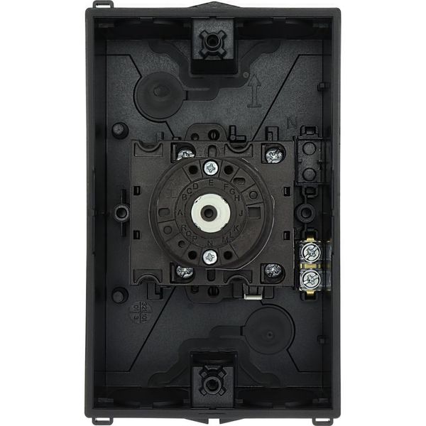 T3-3-8342/I2/SVB Main switch, T3, 32 A, surface mounting, 3 contact unit(s), 6 pole, Emergency switching off function, With red rotary handle and yellow locking ring, image 54