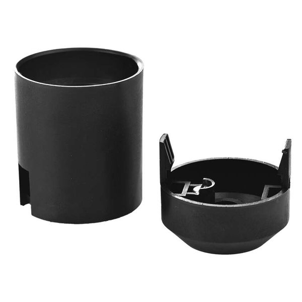 Lamp Holder for E27 bulb, plastic 1351-13000, black image 1